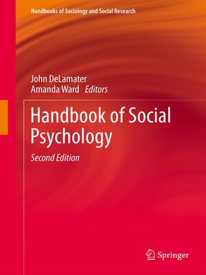 cover image of Handbook of Social Psychology